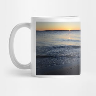 Sunset on the Beach in Puget Sound Mug